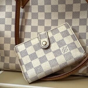 Louis Vuitton Damier Azur Portefeuille Viennois Bifold Wallet